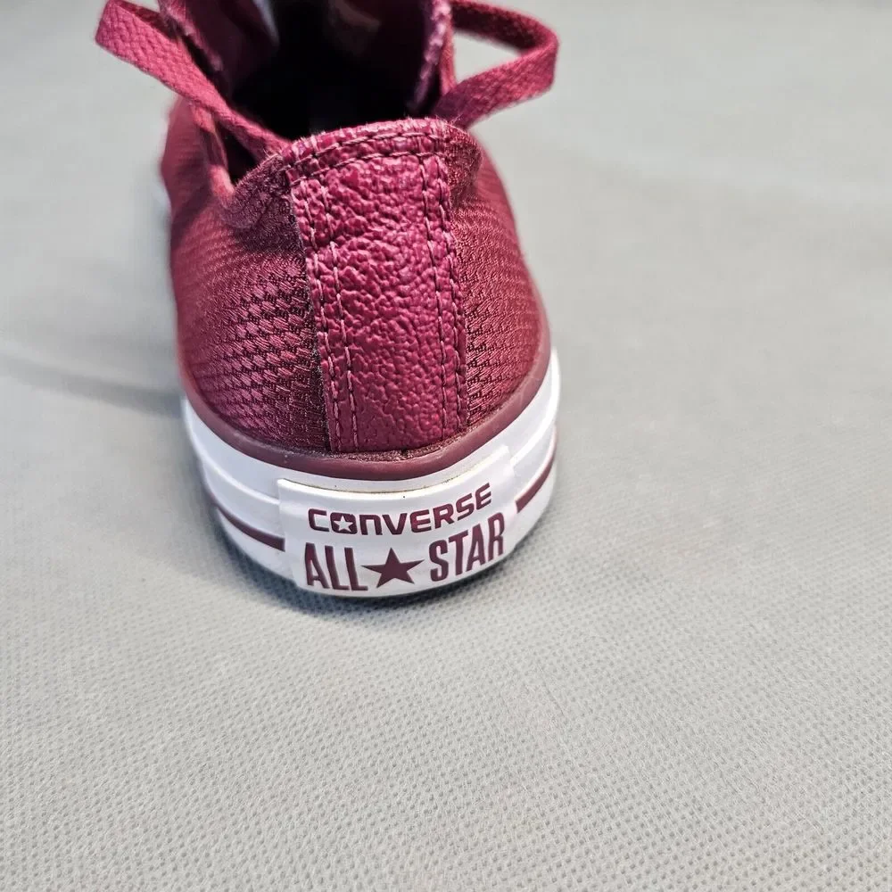 Converse Chuck Tailor All Star Ox Unisex 155420f-RHUBARB/WHITE/BROWN 7w/5m - Picture 8 of 10